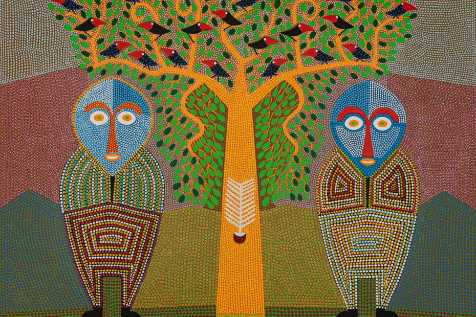 Pintura A Seringueira e os guardiões da floresta